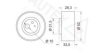 AUTEX 641837 Tensioner Pulley, timing belt